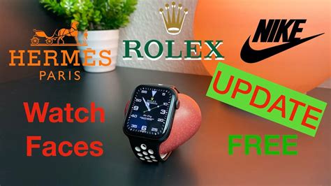 Hermès, Rolex und Nike Watch Faces auf jeder Apple Watch